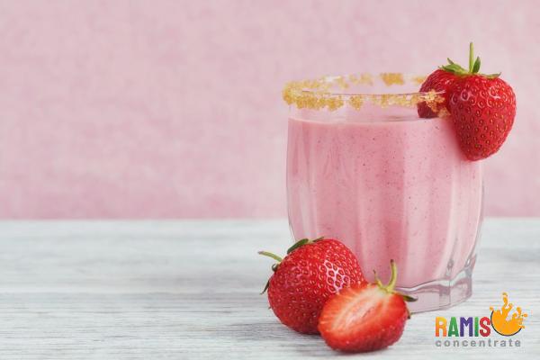 Pure strawberry juice purchase price + photo